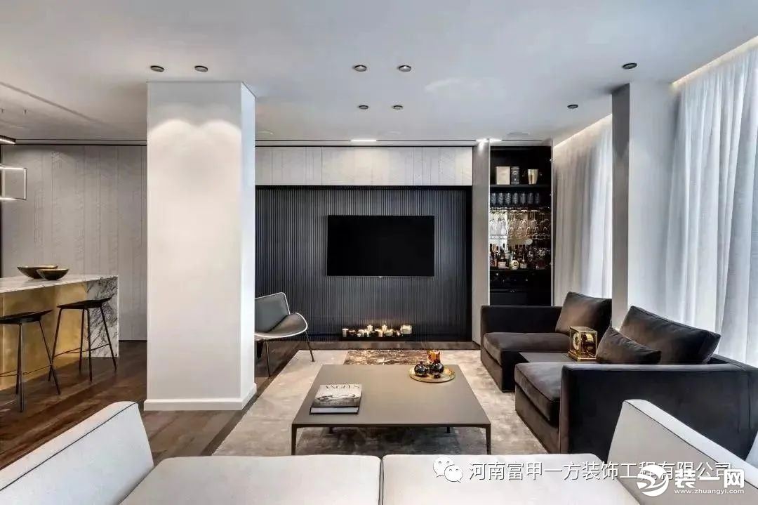 现代简约客厅装修效果图