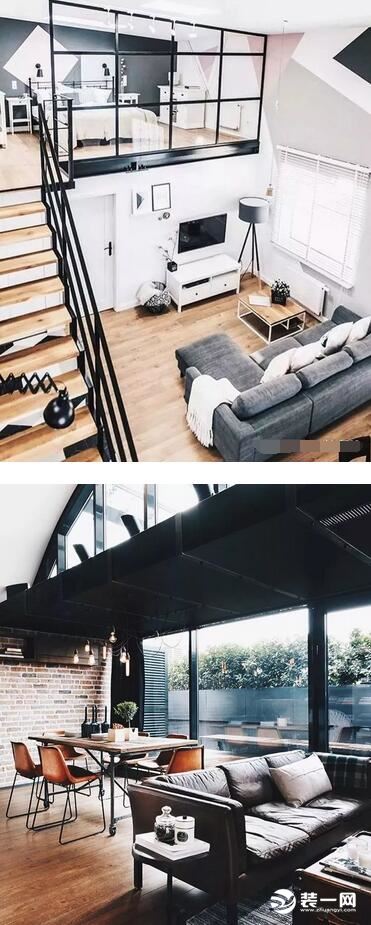 loft公寓装修效果图