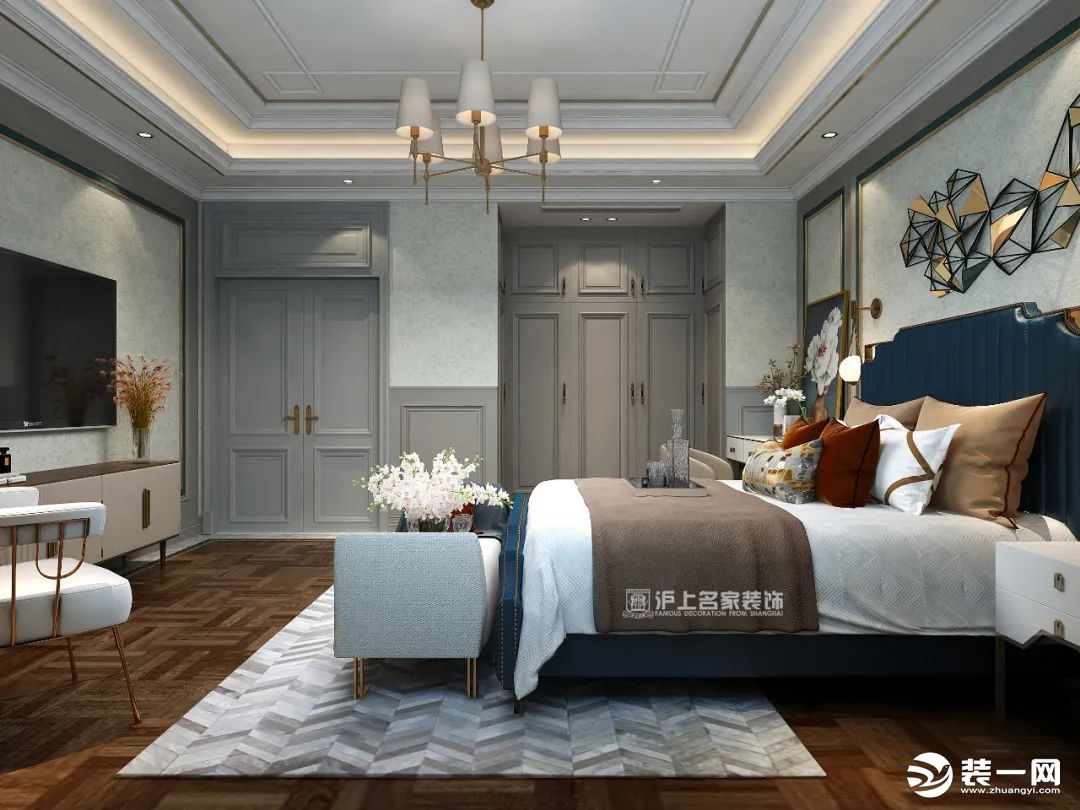 法式轻奢风格装修效果图