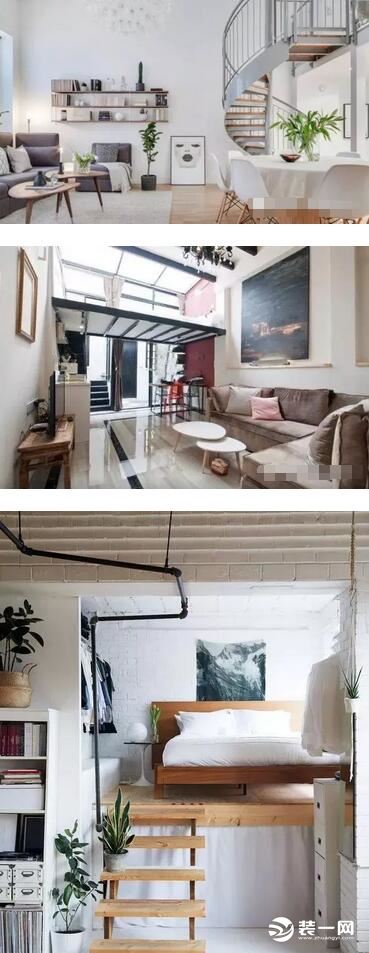 loft公寓装修效果图