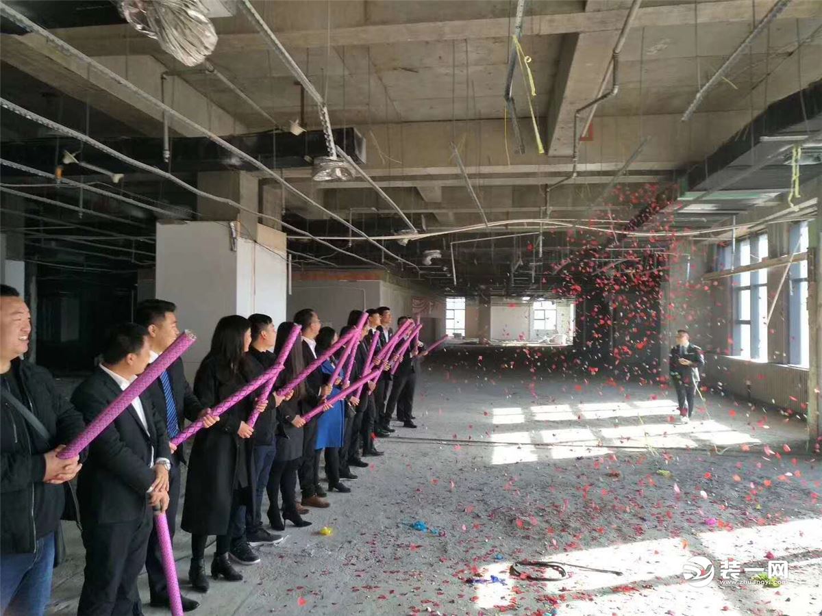 郑州华埔装修公司南区旗舰店开工