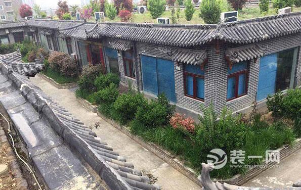 郑州凤凰城建材家居商城楼顶违建