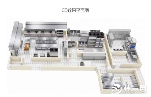 自助餐厅设计平面图
