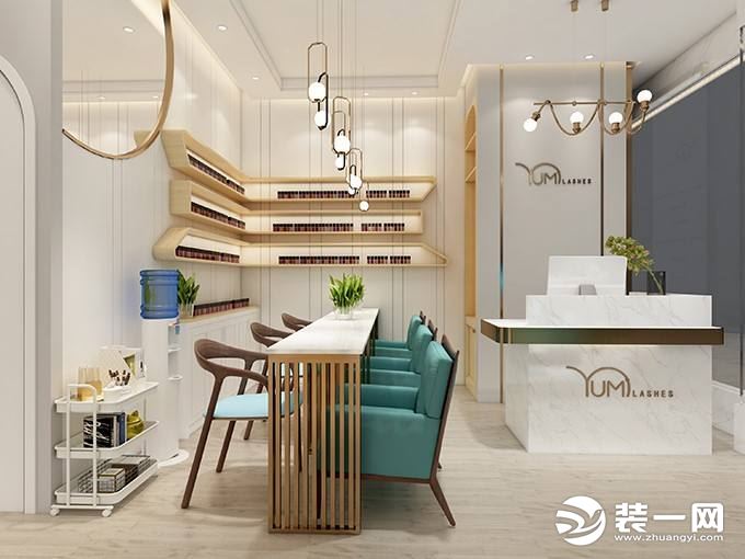 美甲店装修效果图