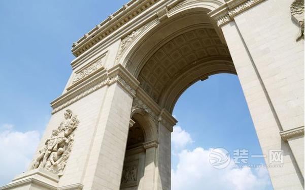 郑州家居建材市场山寨版凯旋门