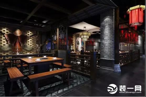 火锅店装修图