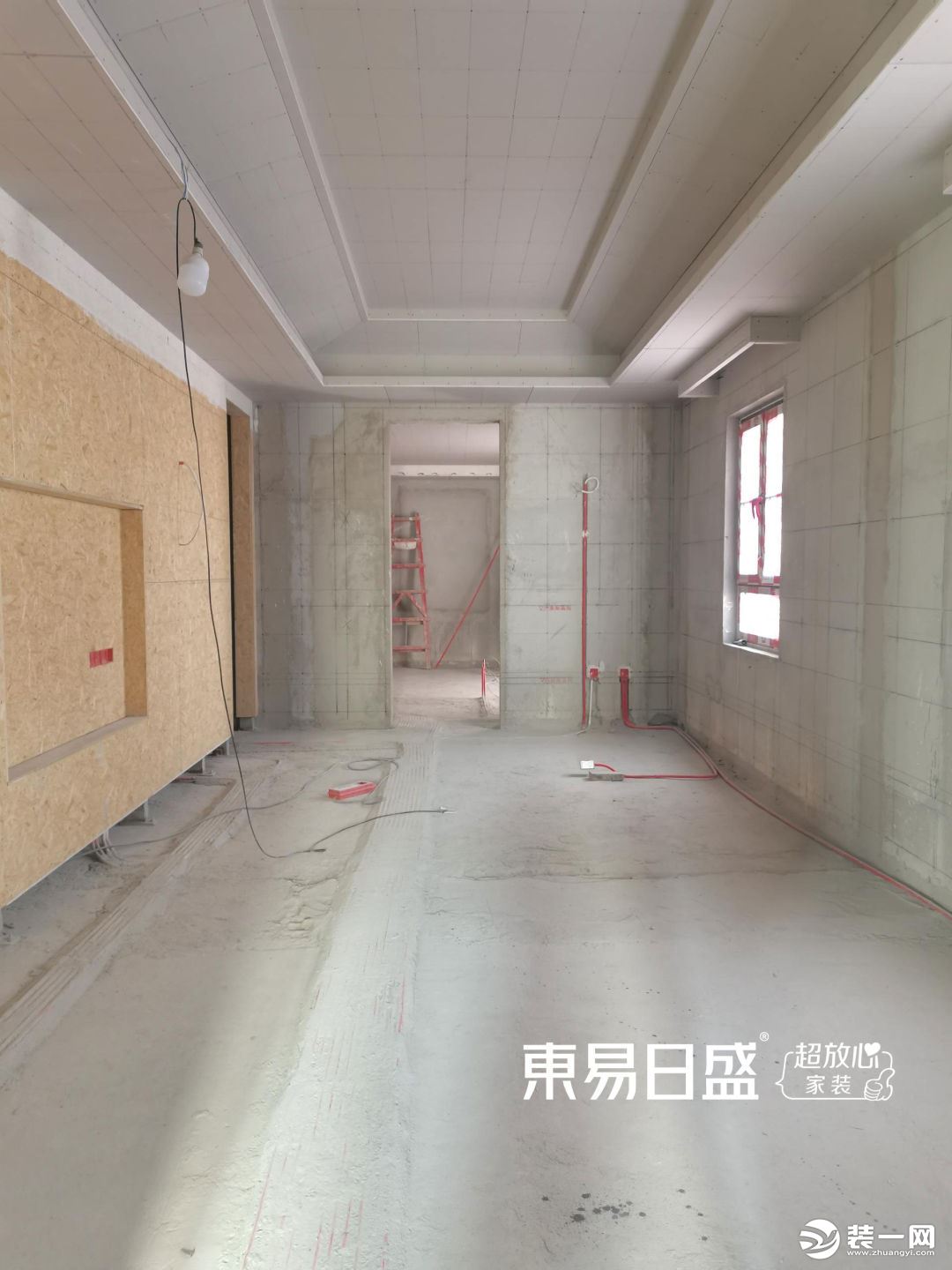 装修施工现场效果图