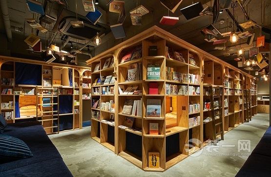 书店装修效果图