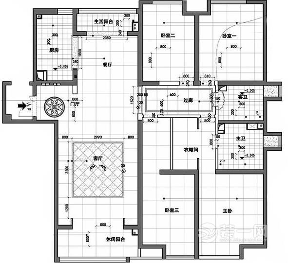 四居室装修设计图