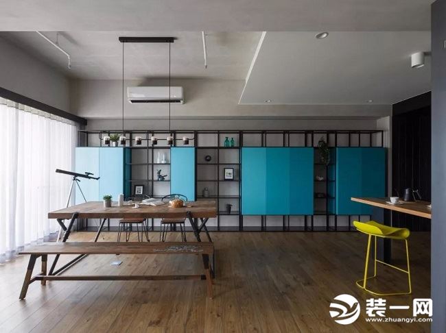 收纳型背景墙效果图