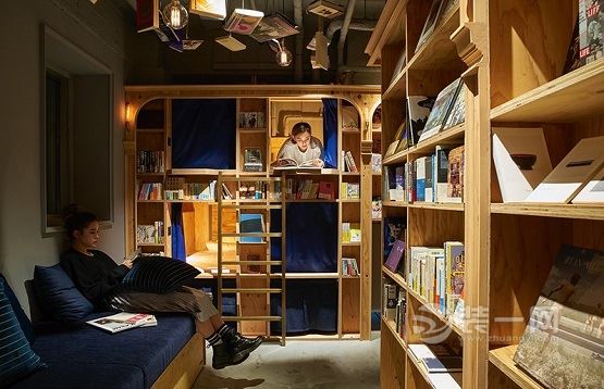 书店装修效果图