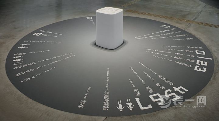 装修网力荐国外装修设计 日本图书馆装修设计效果图