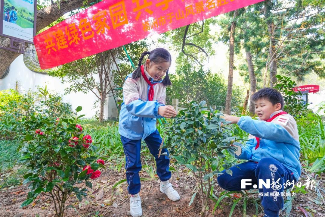 为榕城充“植”！福州开展多种形式植树造林活动