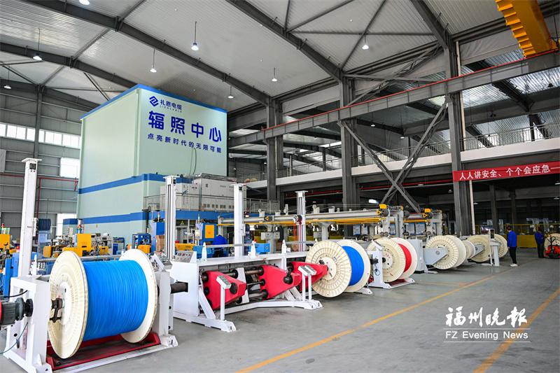 闽清礼恩科技加速数字化转型 “数智引擎”赋能线缆制造