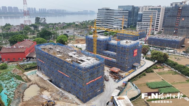 福州高新区中心共享消防站将于本月封顶