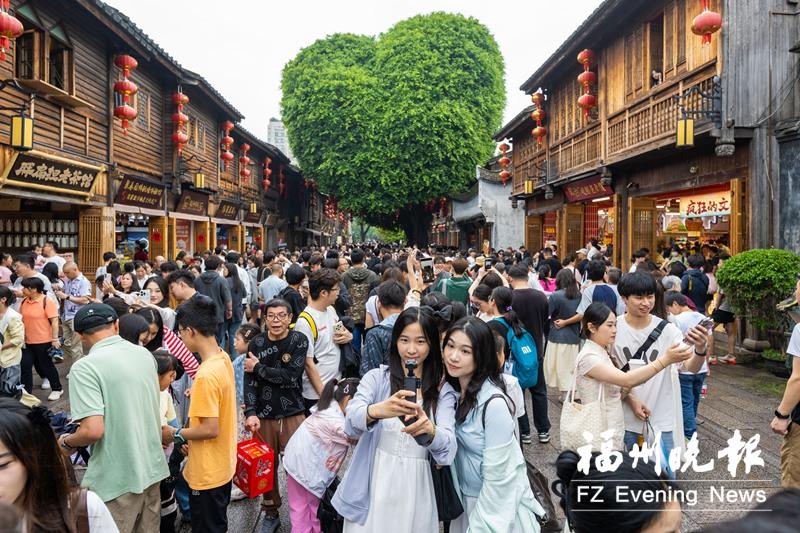 福州三坊七巷客流量创历史同期新高