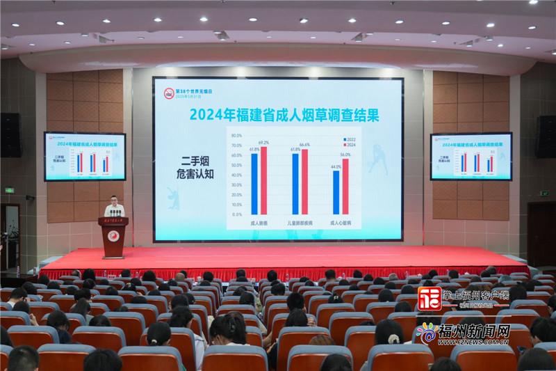 2025年福建省第38个世界无烟日宣传活动在福州举办