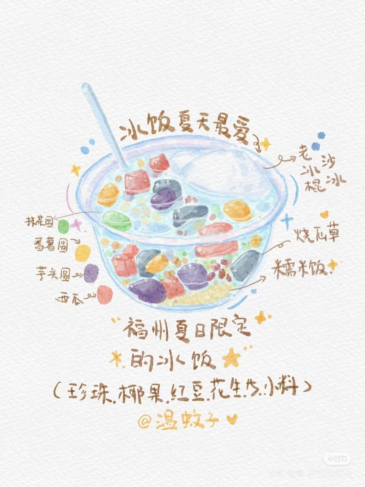 @福州人 冰里有饭，这合理吗？