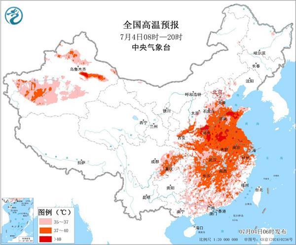 今年以来最强高温来袭 福建最高气温39℃