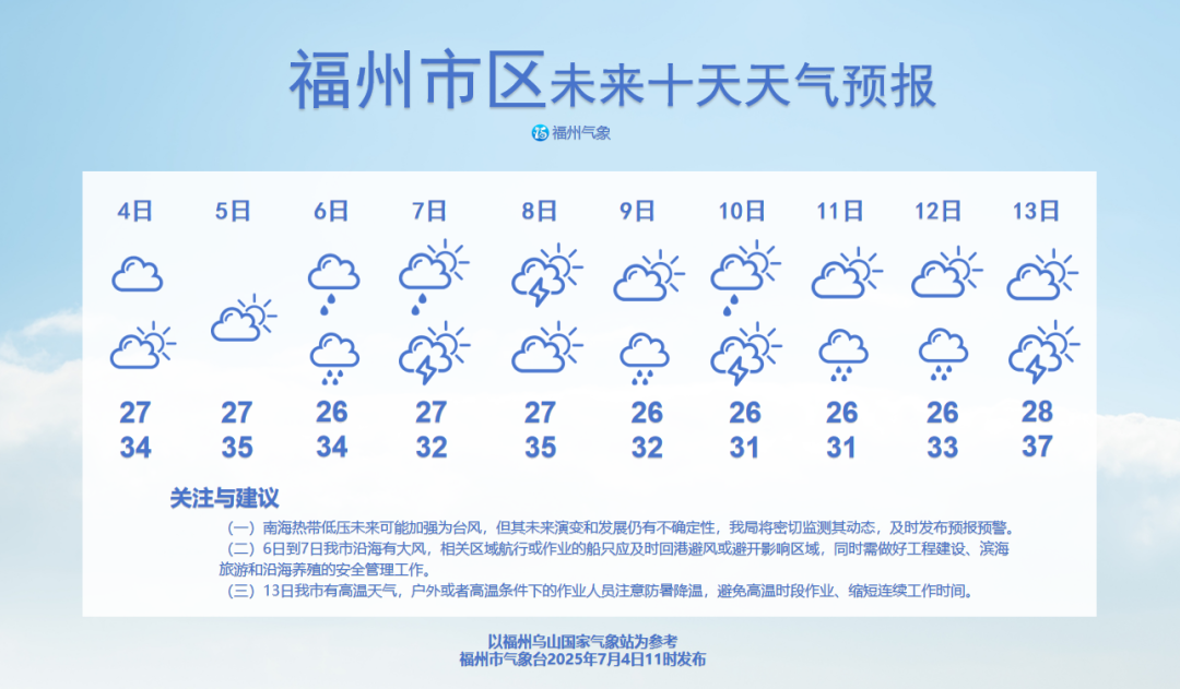 4号台风“丹娜丝”待产！或靠近福建！省防指启动应急响应