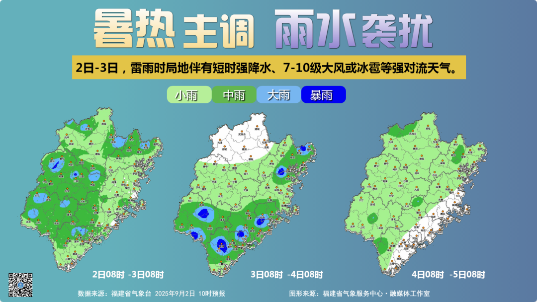 台风“琵琶”或将生成！大雨暴雨即将抵达福建！