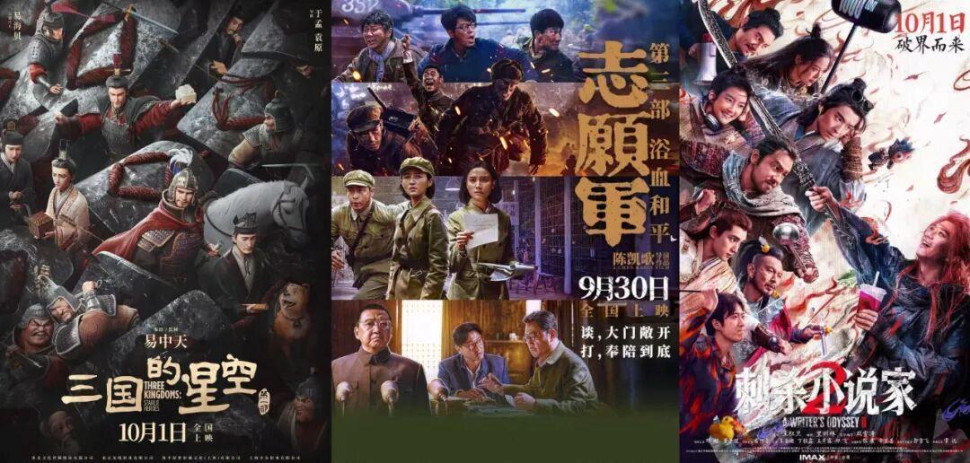 2025年国庆档电影总票房破14亿